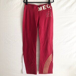 Vintage Boot Cut Sweatpants Brick Red
